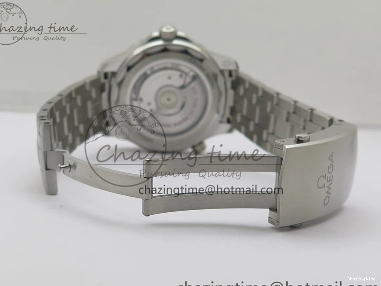 0401 Seamaster Diver 300M ORF 1:1 Best Edition Blue Ceramic Gray Dial on SS Bracelet A HighQuality 7867